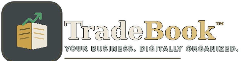 TradeBook. Your business. Digitally organized.
